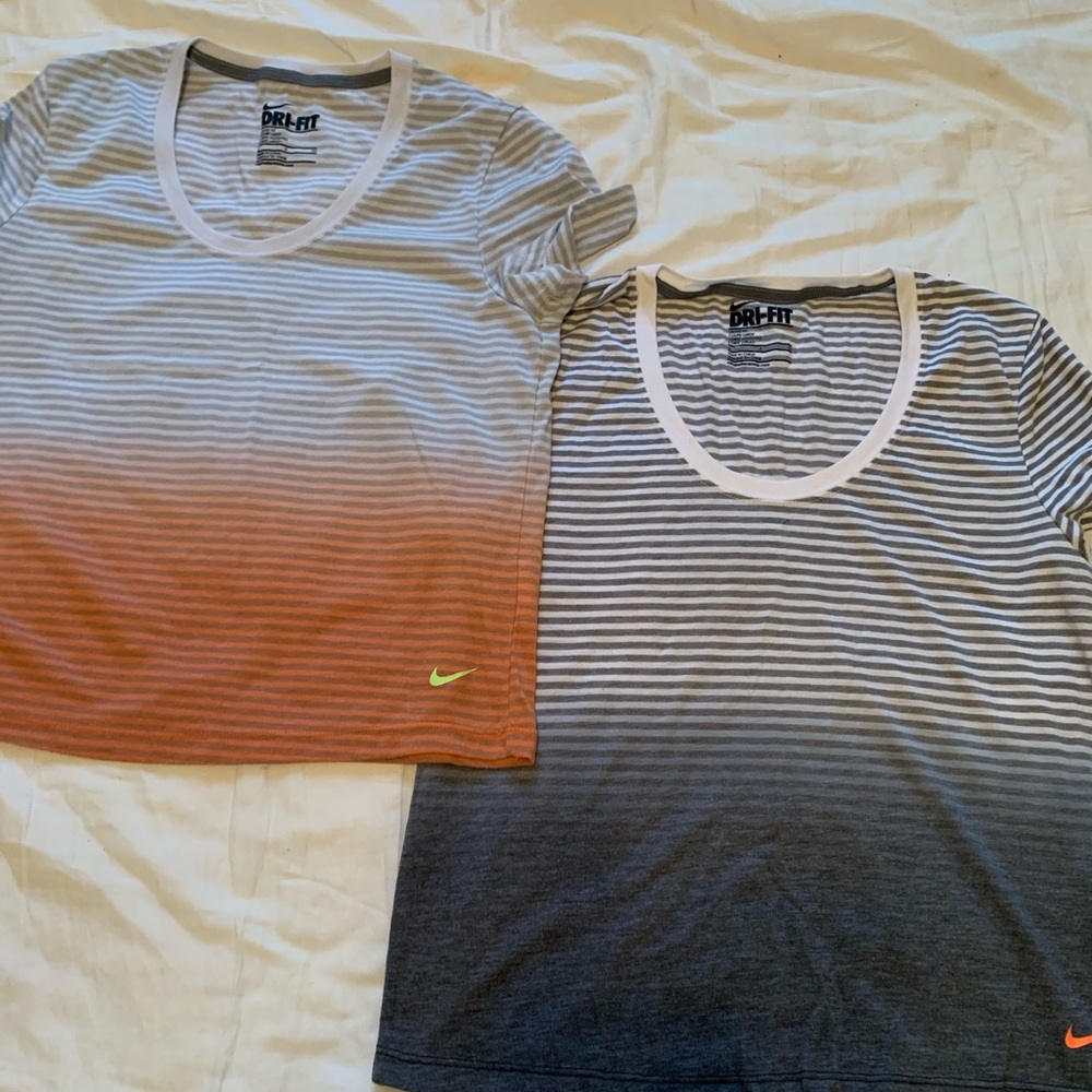 Nike Dry Fit Tops (2) Size S